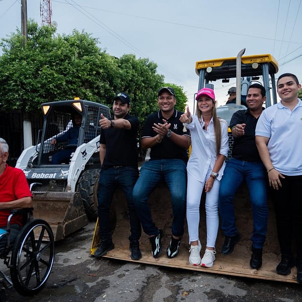 Obras del gobierno departamental para el progreso de Gamarra