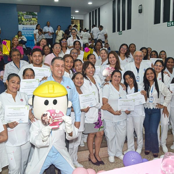 Con éxito culminó la Semana Mundial de la Lactancia Materna en el Hospital Rosario Pumarejo…