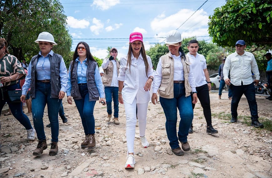 El gobierno departamental llegó con obras al municipio de Aguachica