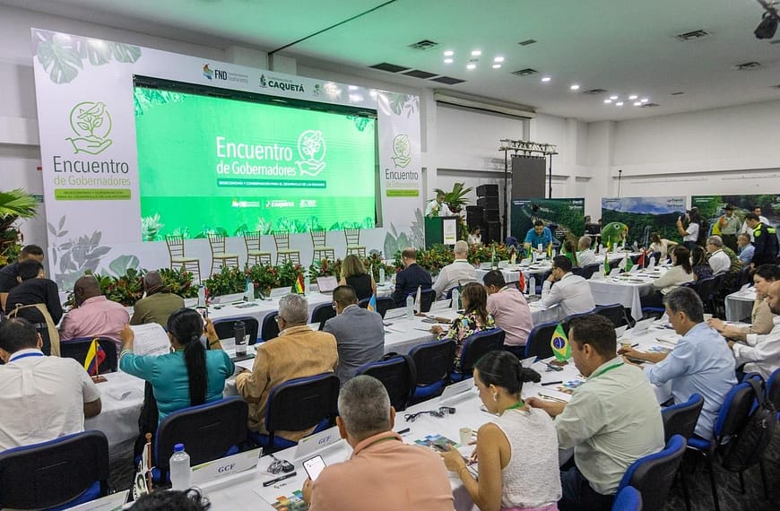 Encuentro de gobernadores en Caquetá, un espacio de diálogo sobre acciones climáticas