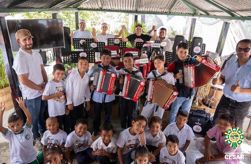 La Ruta Musical llegó a San Diego, Manaure y La Paz para abrir nuevas oportunidades a los jóvenes talentos del Cesar