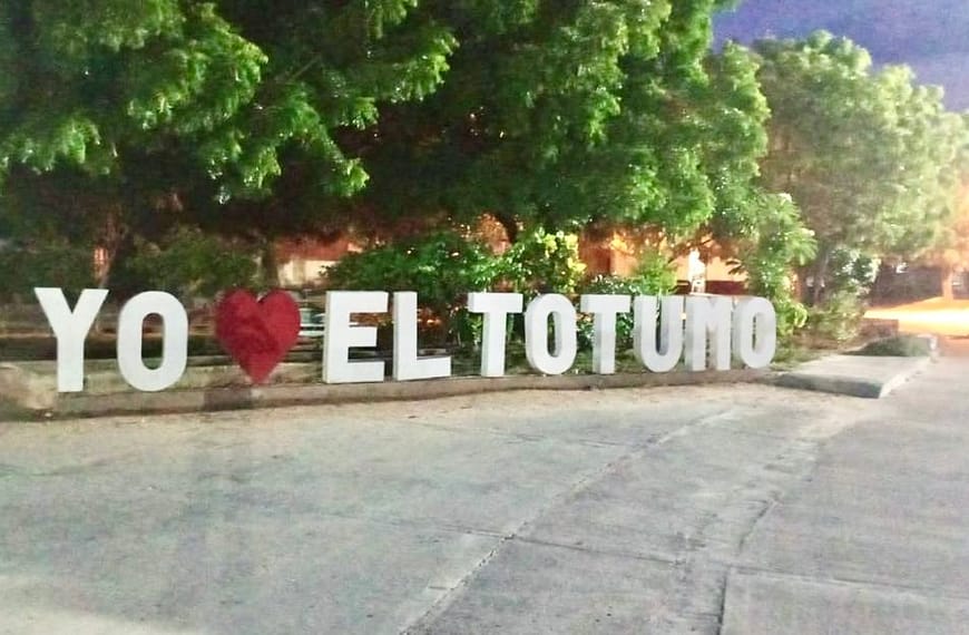 El Totumo, población alegre, acogedora y…