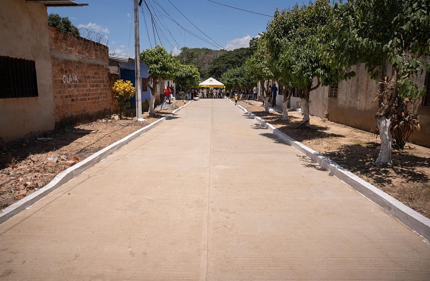 Gobernación del Cesar está entregando obras en el marco del fortalecimiento a Juntas de Acción Comunal
