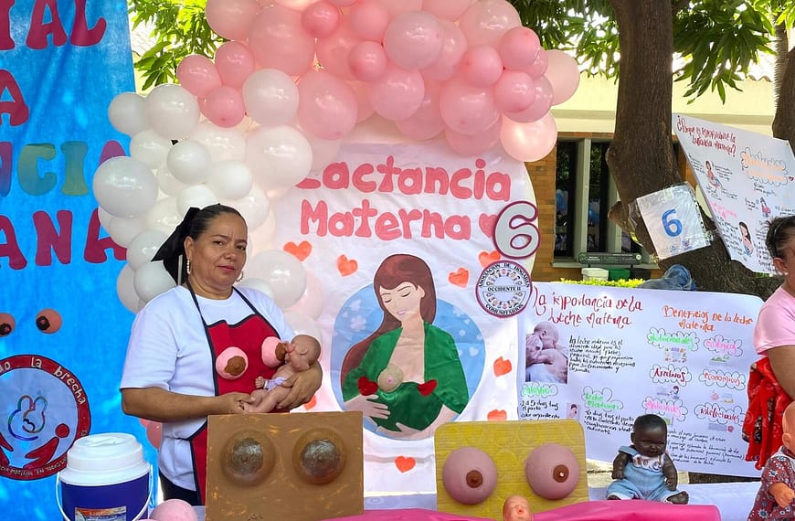 Con agenda académica y comunitaria , Hospital Rosario Pumarejo de López lidera la Semana Mundial de la Lactancia Materna