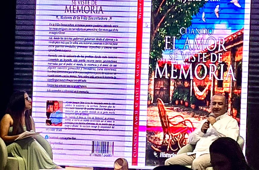 “Cuando el amor se viste de memoria”, la primera novela de Wynter Díaz, un viaje por los recuerdos del Caribe de principios del siglo pasado